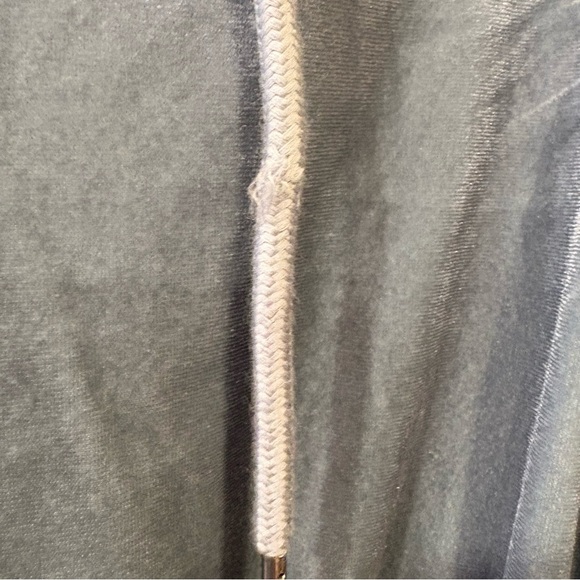 Papermoon $68 NWT Velour Hooded Short Romper S zip front long sleeve athleisure - Picture 10 of 13